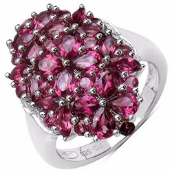 Sterling Silver Rhodolite Ring