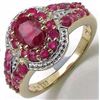 Image 1 : Sterling Silver Ruby Ring