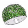 Image 1 : Sterling Silver Chrome-Diopside Ring