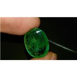 Natural Top Emerald 7.66 Carats - Certified