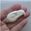 Image 1 : Hand Carved Eagle Pendant