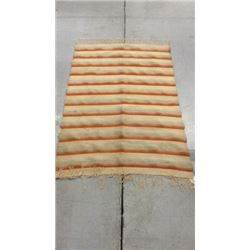 1940's Wheat Stripe Navajo Rug