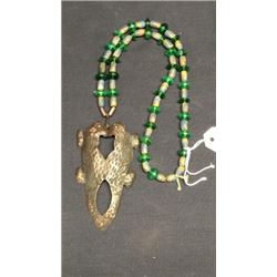 Hudson Bay Fur Trading Co Beaded Necklace With