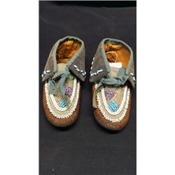 Iroquois Beaded Moccasins 1890’s