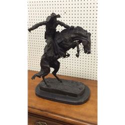 Bronco Buster After Frederick Remington