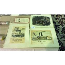 3 Antique Lithos