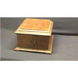 Oak Antique Record Player Cabinet