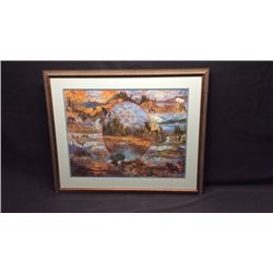Signed And Numbered Wild Life Print