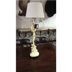 Ardley Hall Oriental Style Lamp Been Repaired