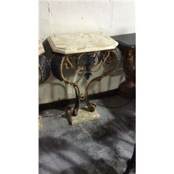 Maitland Smith Bronze and Cast Iron Console Wall
