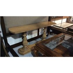 Drexel Heritage Console / Sofa Table Solid Oak