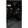 Image 2 : Century 72’’ Inlayed Wood Top With Cast Bronze &