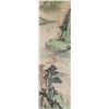 Image 3 : Chinese Watercolour Paper Scroll Signed by Artist