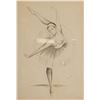 Image 1 : Edgar Degas 1834-1917 Dancer Pencil on Paper