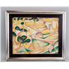 Image 2 : Leo Gestel 1881-1941 Dutch Oil on Canvas Cubist