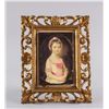 Image 2 : Decorative Print of Girl Portrait with Frame