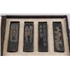 Image 2 : 8 PC Chinese Gilt Gui Bi Guang Ink Stick with Box