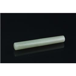 Chinese Green Jade Carved Hair Ornament