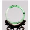 Image 10 : 3 PC Assorted Burma Green Jadeite Carved Bangle