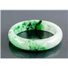 Image 4 : 3 PC Assorted Burma Green Jadeite Carved Bangle