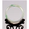 Image 9 : 3 PC Assorted Burma Green Jadeite Carved Bangle