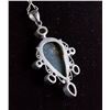 Image 9 : Set of Topaz Jewellery Set & 925 Silver Pendant