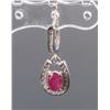Image 6 : Set of Hoop Earrings & Ruby Horseshoe Jewelry Set