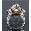 Image 8 : Set of Prasiolite Ring & Crystal Bracelet