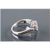 Image 7 : Set of Diamond Ring & Silver Drop Necklace
