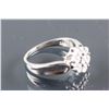 Image 8 : Set of Diamond Ring & Silver Drop Necklace