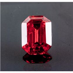 Emerald Cut 27.180 ct Ruby 18.09 mm x 13.02 mm