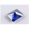 Image 2 : Princess Cut 7.57 ct Blue Sapphire 11.01 x 8.96 mm