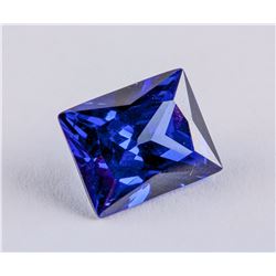 Princess Cut 7.700 ct Blue Sapphire 11.09 x 9.00mm