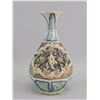 Image 1 : Chinese Yuan Style Porcelain Hexagon Flower Vase