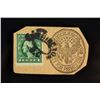 Image 1 : 2 PC Assorted US 1 Cent and UK Half Penny Stamp