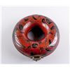 Image 8 : Chinese Red Lacquer Wood Round Tube Box