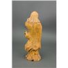 Image 8 : Chinese Wood Caved Guanyin and Bodhidharma