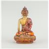 Image 1 : Chinese Glass Shakyamuni Buddha Statue Qing