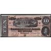 Image 1 : 1864 $10 Confederate States of America Note