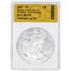 Image 1 : 2007-W $1 American Silver Eagle Coin SGS MS70