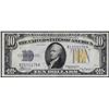 1934A $10 North Africa Silver Certificate WWII Emergency Note
