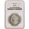 Image 1 : 1881-S $1 Morgan Silver Dollar Coin NGC MS63