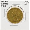 1906-O $10 Liberty Head Eagle Gold Coin