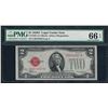 Image 1 : 1928D $2 Legal Tender Note Fr.1505 PMG Gem Uncirculated 66EPQ