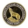 .999 Silver Sam's Town Las Vegas $10 Casino Limited Edition Gaming Token