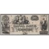1800's $20 Canal Bank New Orleans Obsolete Note