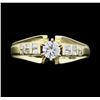 14KT Yellow Gold 0.82ctw. Diamond Ring