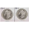 Lot of 1878-S & 1881-S $1 Morgan Silver Dollar Coins