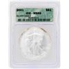 2001 $1 American Silver Eagle Coin ICG MS69