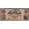 Image 1 : 1862 $5 The Bank of Selma Obsolete Bank Note